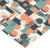 ミニマル抽象芸術シームレスパターン – 幾何学的(1) テーブルクロス (アングル)