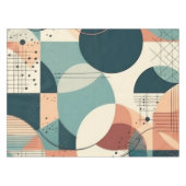 ミニマル抽象芸術シームレスパターン – 幾何学的(2) テーブルクロス (正面(横))