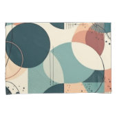 ミニマル抽象芸術シームレスパターン – 幾何学的(2) 枕カバー (正面右)