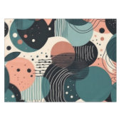 ミニマル抽象芸術シームレスパターン – 幾何学的(8) テーブルクロス (正面(横))