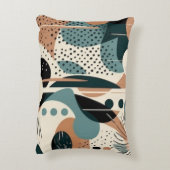 ミニマル抽象芸術シームレスパターン – 幾何学的(9) アクセントクッション (裏面(縦))