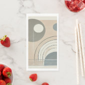 ミニマル抽象芸術ナプキン (インサイチュ)