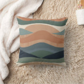 ミニマル抽象芸術パステルピロースカンジナビア クッション (ブランケット)