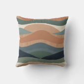 ミニマル抽象芸術パステルピロースカンジナビア クッション (裏面)