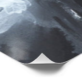 ミニマル抽象芸術フローラアート ポスター (コーナー)