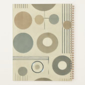 ミニマル抽象芸術プランナー プランナー手帳 (裏面)