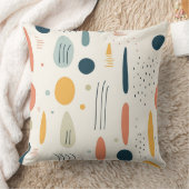 ミニマル抽象芸術ボーホスタイル装飾用クッション クッション (ブランケット)