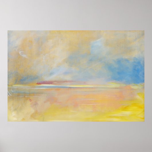 ミニマル抽象芸術ポスター ポスター (正面)