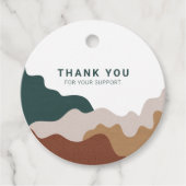 ミニマル抽象芸術包装ビジネスつるラベル フェイバータグ (正面)