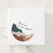 ミニマル抽象芸術包装ビジネスつるラベル フェイバータグ (インサイチュ)