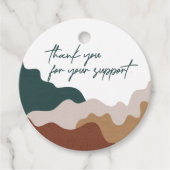 ミニマル抽象芸術包装ビジネスつるラベル フェイバータグ (正面)