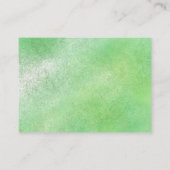 ミニマル抽象芸術名刺デザイン 名刺 (裏面)