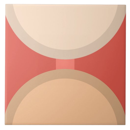 ミニマル抽象芸術幾何学的アートアーストーン タイル (正面)