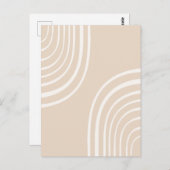 ミニマル抽象芸術虹#shapes #geometric ポストカード (正面/裏面)