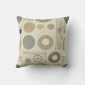 ミニマル抽象芸術装飾用クッション クッション (裏面)