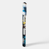 ミニマル抽象芸術適合キツネ Case-Mate iPhoneケース (裏面 / 右)