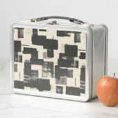 ミニマル抽象芸術 メタルランチボックス (インサイチュ)