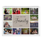 ミニマル数々のム写真家族の思い出 カレンダー (カバー)