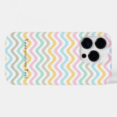 ミニマル文字カスタムIphone 14 Proケース Case-Mate iPhoneケース (裏面 (横))