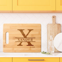 ミニマル文字Xモノグラム名前をカスタムするエッチング