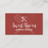 ミニマル料理器具ベーカリー 名刺 (正面)