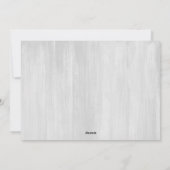 ミニマル新年フォトオーバーレイフラット シーズンカード (裏面)