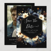 ミニマル星シナ結婚ス セーブザデート (正面/裏面)