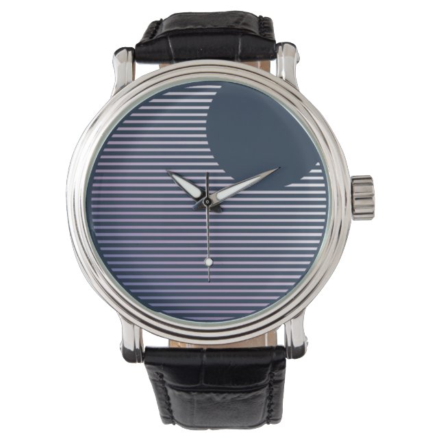 ミニマル時計#15 腕時計 (正面)