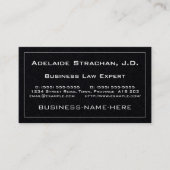 ミニマル普通名刺 名刺 (正面)