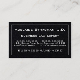 ミニマル普通名刺 名刺