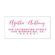 ミニマル書ス手結婚の差出人住所