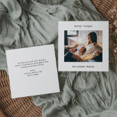 ミニマル書体 |写真とMerry Christmas シーズンカード