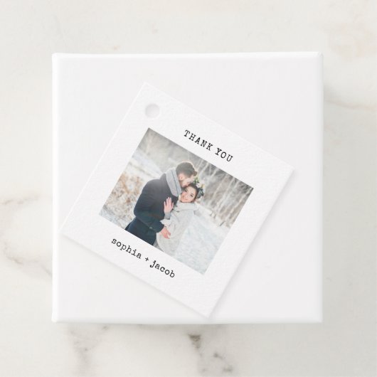 ミニマル書体 |写真をありがとう フェイバータグ (インサイチュ)