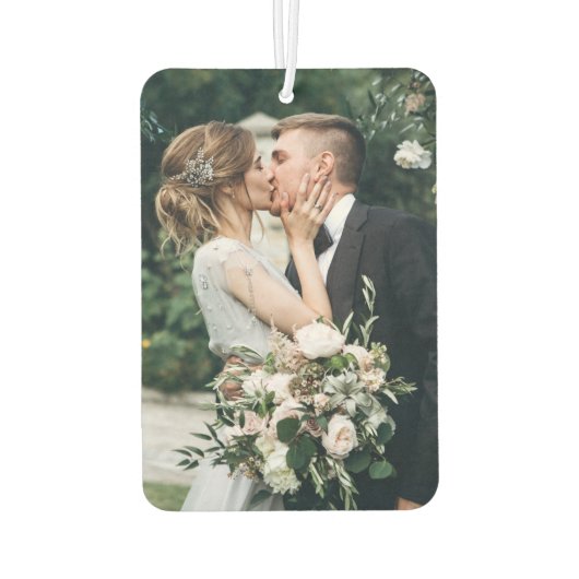 ミニマル書体 | 2枚 カーエアーフレッシュナー (裏面)