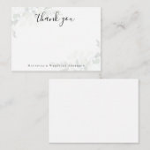 ミニマル書道お礼ノートカード ノートカード (正面/裏面)