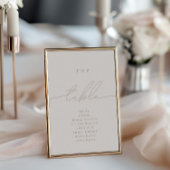 ミニマル書道アイボリー上表番号