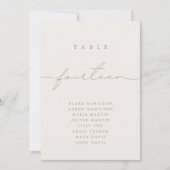 ミニマル書道アイボリー表番号 (正面)