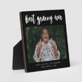 ミニマル書道グラニ最高のー・エバーフォト フォトプラーク (正面)