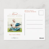 ミニマル書道グリーティング&写真 ポストカード (裏面)