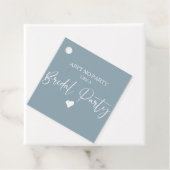 ミニマル書道ブライダルパーティ フェイバータグ (インサイチュ)