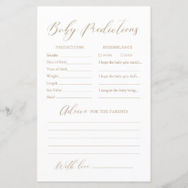 ミニマル書道ベビー予測とアドバイス