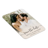 ミニマル書道台本の写真日付を保存 マグネット (右側)