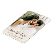 ミニマル書道台本の写真日付を保存 マグネット (左側)