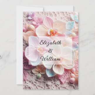 ミニマル書道文字招待 招待状