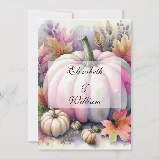 ミニマル書道文字招待 招待状 (正面)