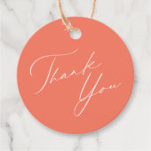 ミニマル書道結婚式の引き出物ラベル フェイバータグ (正面)