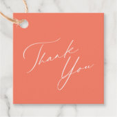 ミニマル書道結婚式の引き出物ラベル フェイバータグ (正面)