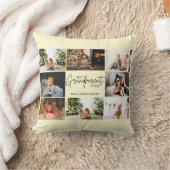 ミニマル最高のスの祖父母のカスタム写真 クッション (ブランケット)