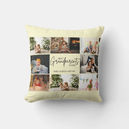 ミニマル最高のスの祖父母のカスタム写真 クッション