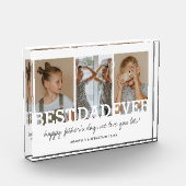 ミニマル最高のパパEver Photo Block フォトブロック (左)